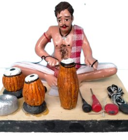 simonart and printing golu dolls