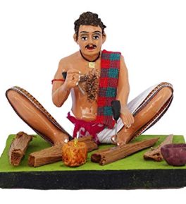 simonart and printing golu dolls