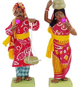 simonart and printing golu dolls