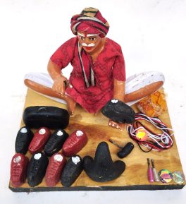 simonart and printing golu dolls
