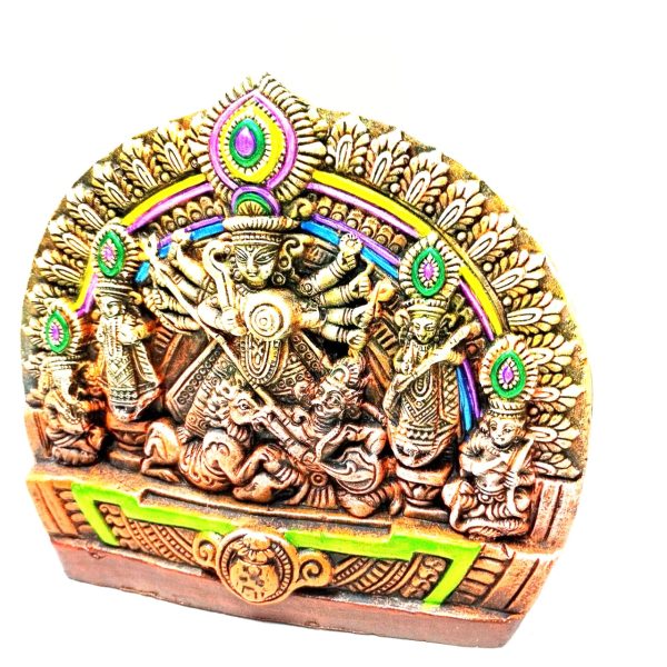 simonart and printing caly god durga maa idol 1ft - Image 2