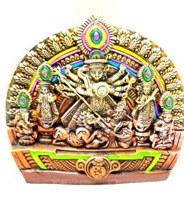 simonart and printing caly god durga maa idol 1ft