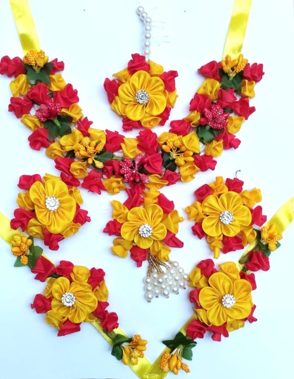 simonart and printing fabric jewellery set