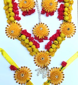 simonart and printing fabric jewellery set