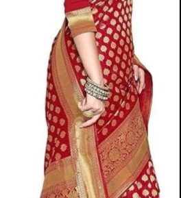 simonart and printing Kanjivaram Silk Saree