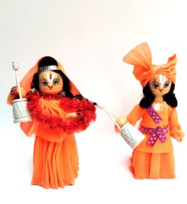 handicrafts wood doll 24 cm