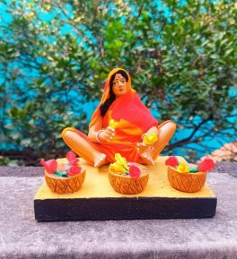 handicrafts clay dolls home decor 10 cm 14 cm 10 cm