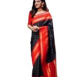 Kanjivaram Traditional Silk Saree With Attach Unstitch Blouse Piece