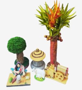 handicrafts golu dolls set and gifts home decor 6 pice
