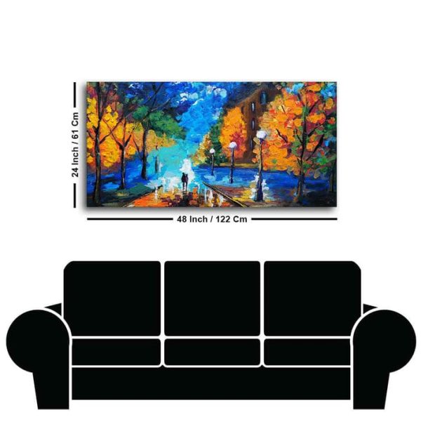 canvas hand painting modern art - Image 2