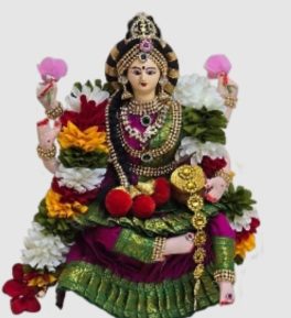 VARALAKSHMI IDOL FOR VARALAXMI PUJA – KAALI MAA, GOWRI MAA, MAHALAKSHMI MAA – 1 FT