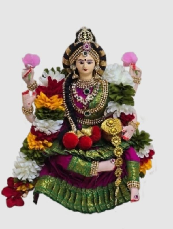 VARALAKSHMI IDOL FOR VARALAXMI PUJA – KAALI MAA, GOWRI MAA, MAHALAKSHMI MAA – 1 FT