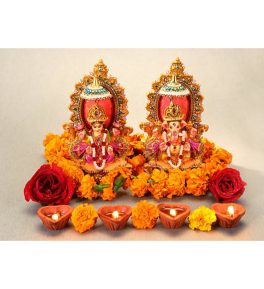 laxmi ganesh idol for diwali pooja room decor set