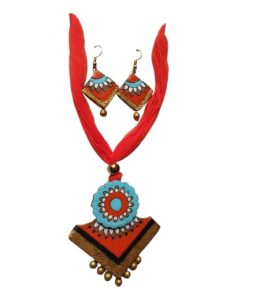 Handmade Terracotta Jewellery Set