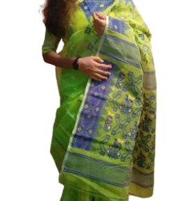 SIMONART TEXTILES JAMDANI SAREE