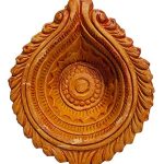 India Clay 25 Diyas Diya Deepak Earthen Assorted Colorful Set - Diwali Decoration Puja - Handpainted Diya for Home Indoor Outdoor Diwali Design...