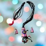 simonart and printing terracotta jewellery handicraft set for weman