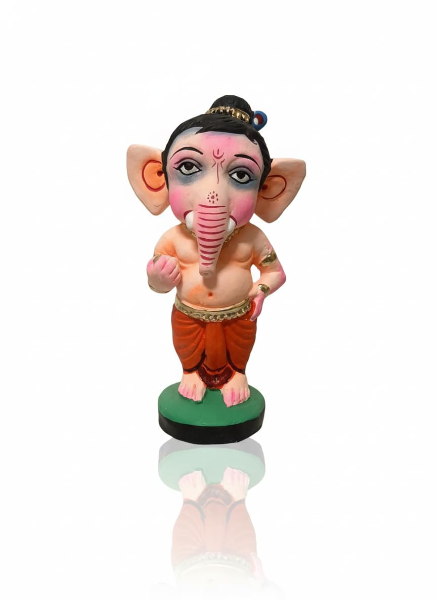 Bal Ganesha Handmade Clay Figurine||Golu Dolls|Golu Bommai|Krishnanagar Clay